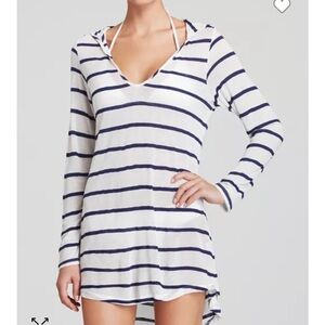 Splendid Untamed Hooded Swim Coverup